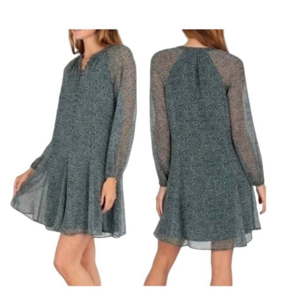Joie Green & White Speck Dress NWTS - Picture 5 of 9